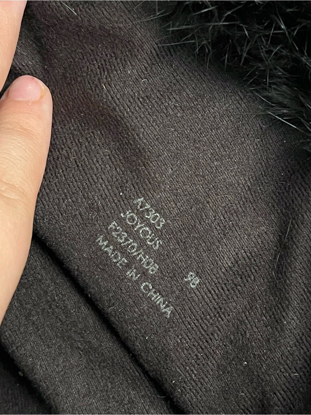 Coach Brown Signature Jacquard Fur-Trim Winter Boots - Picture 8 of 8